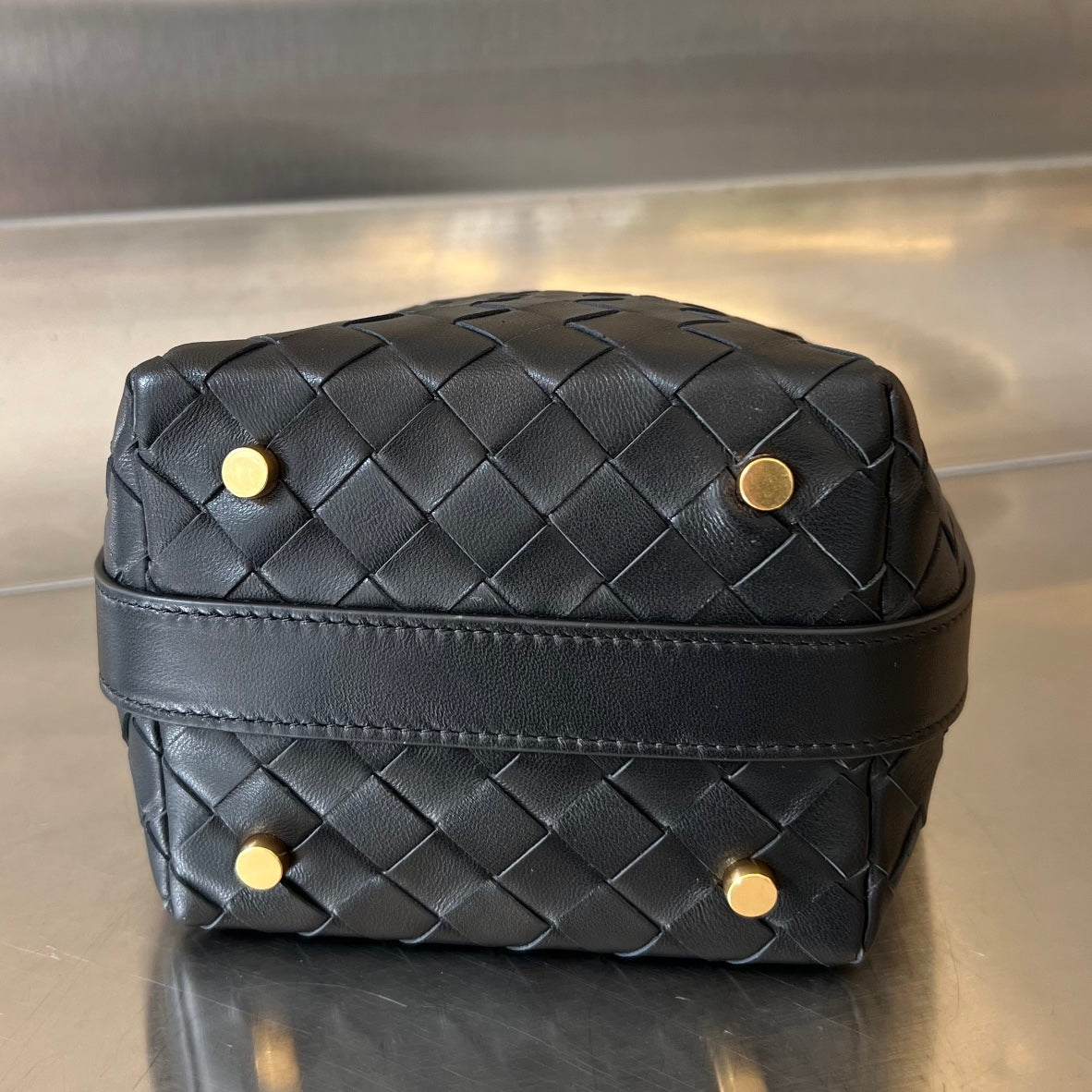 CANDY WALLACE 17 IN BLACK CALFSKIN