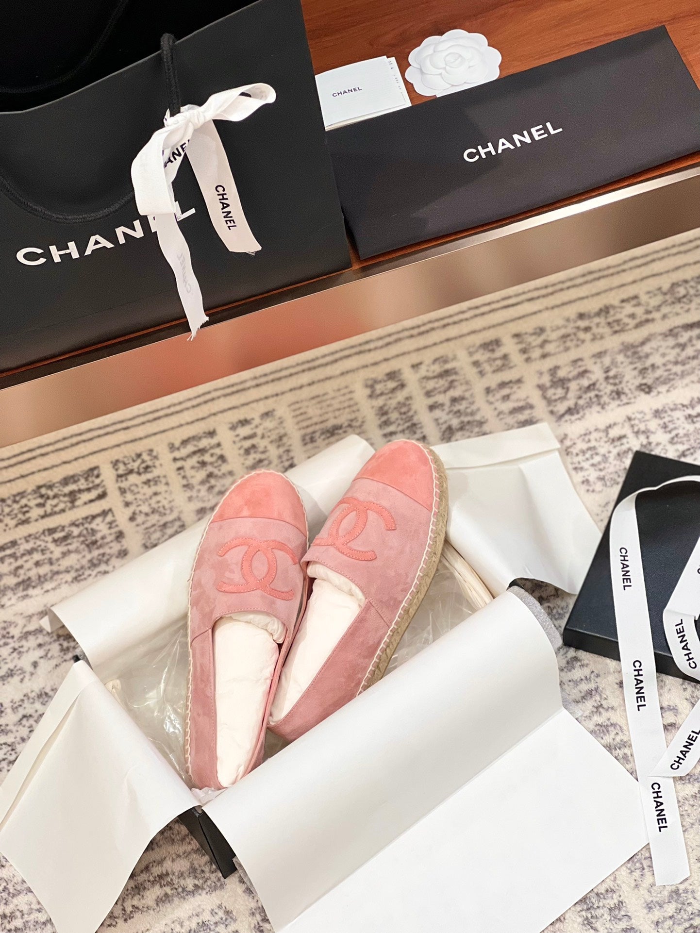 cc espadrilles pink suede