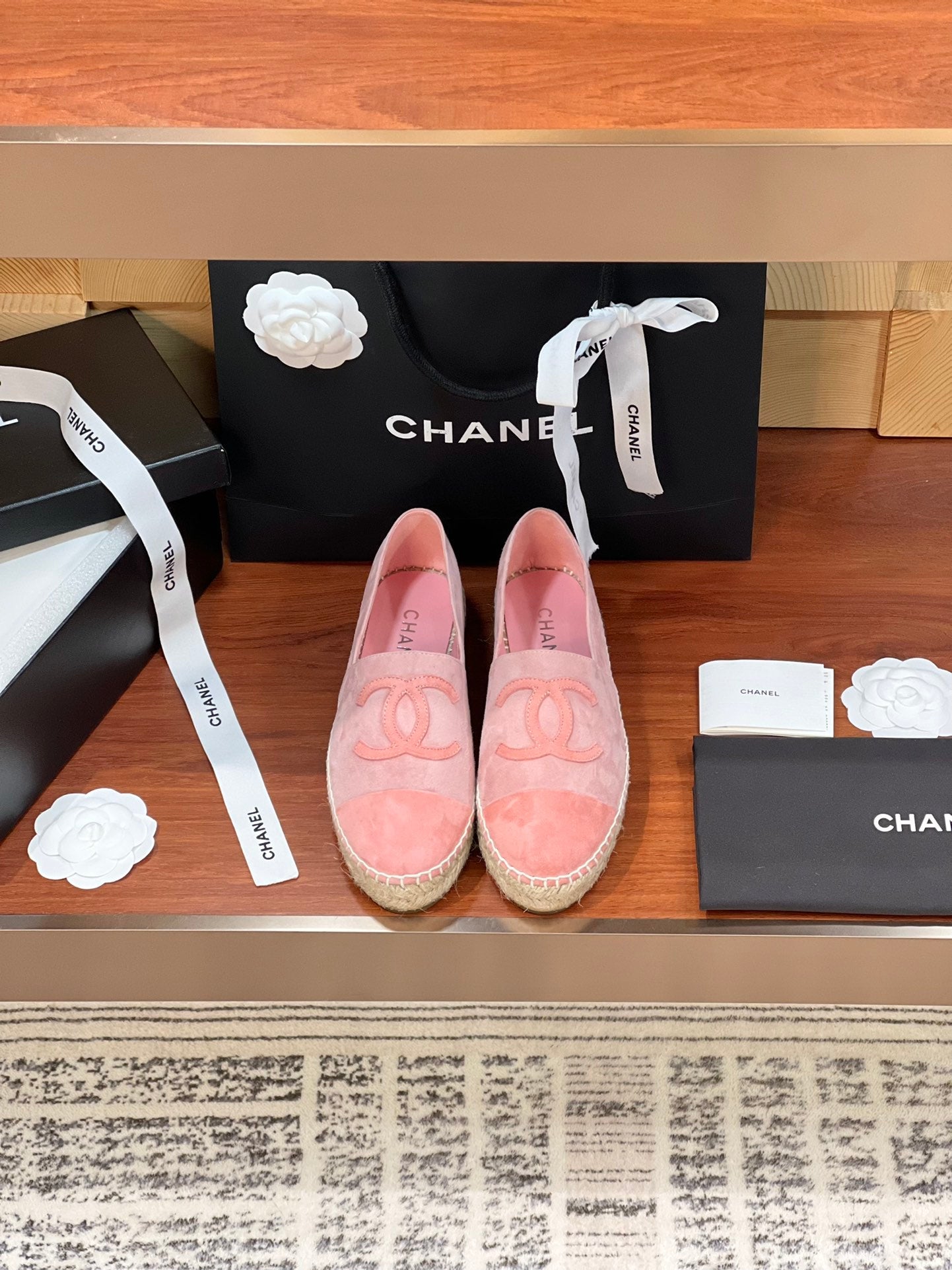 cc espadrilles pink suede