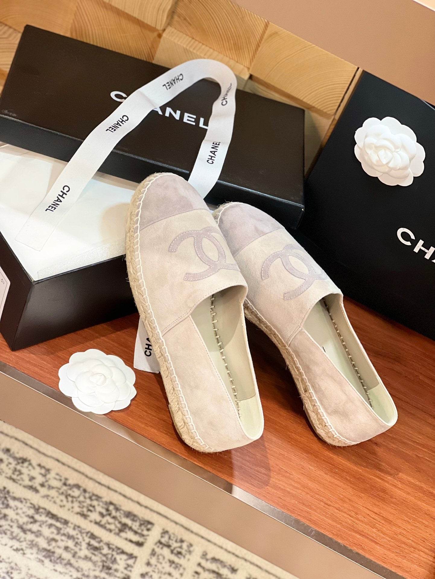 cc espadrilles grey suede