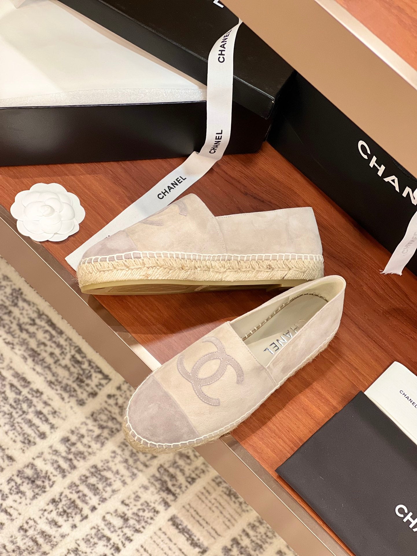 cc espadrilles grey suede