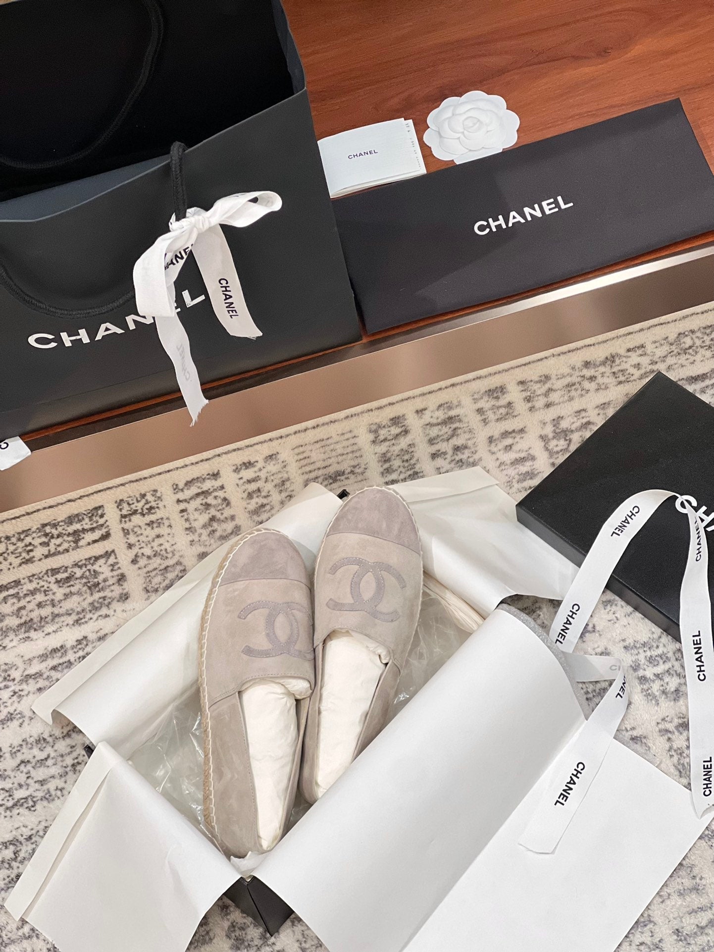 cc espadrilles grey suede