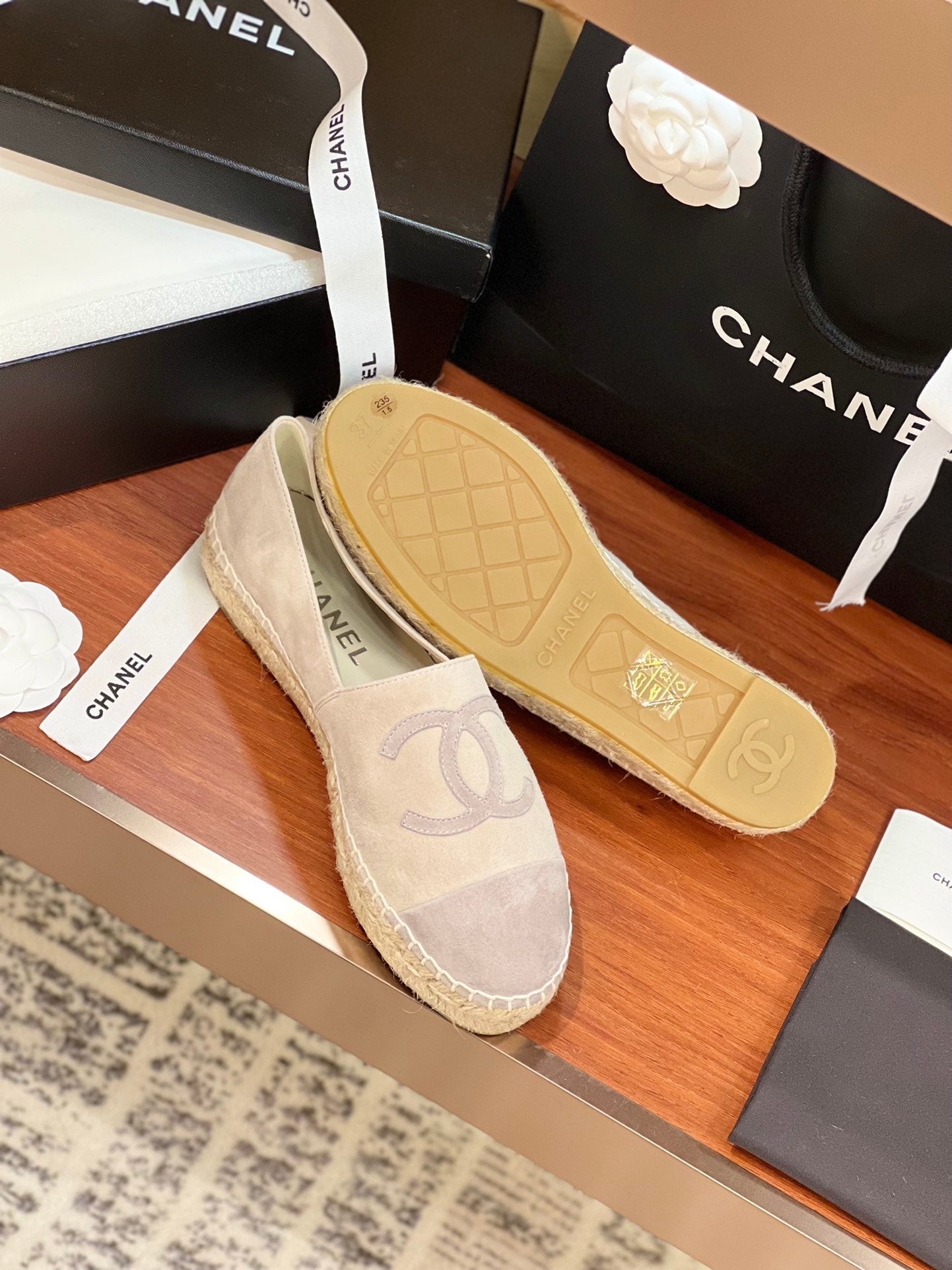 cc espadrilles grey suede