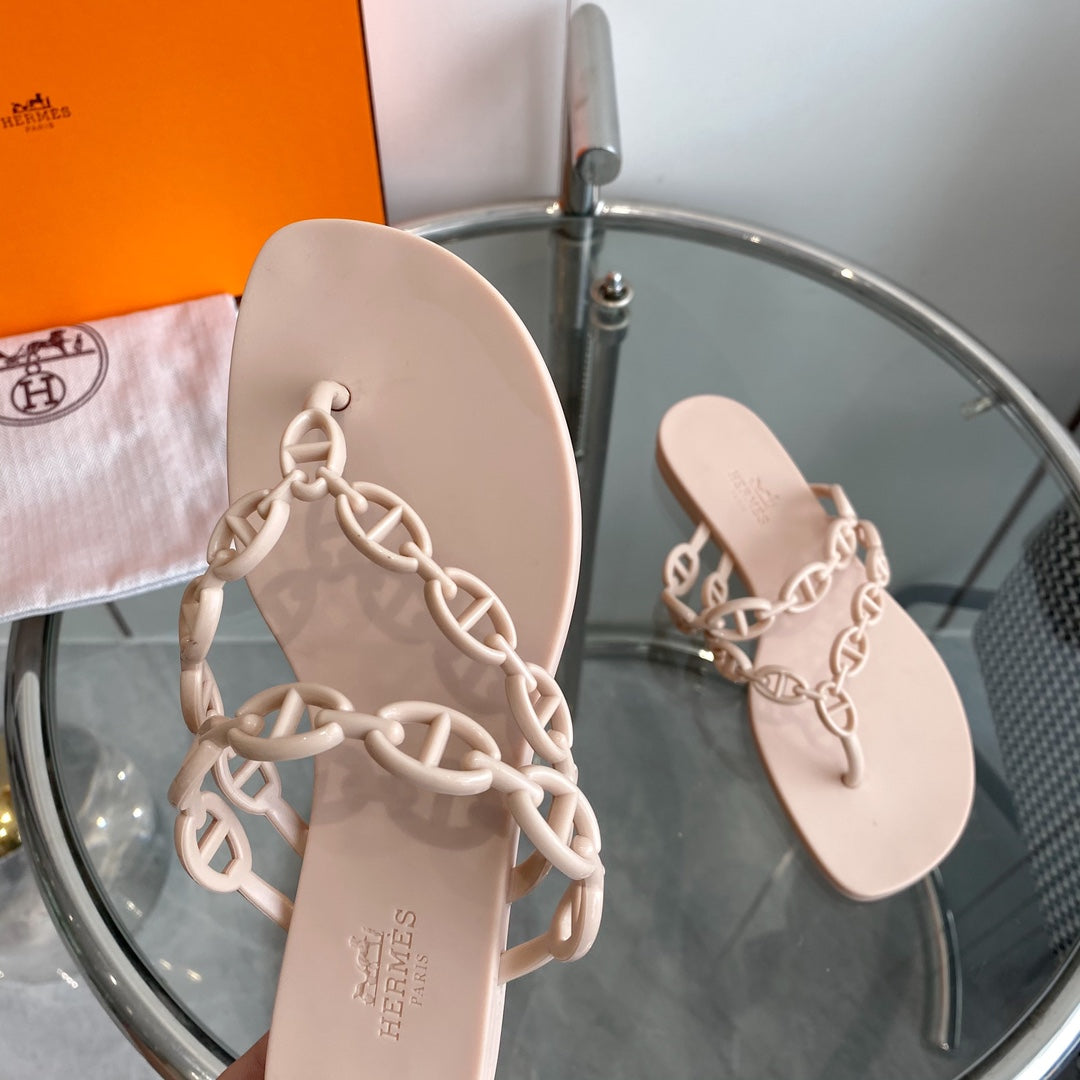 ISLAND SANDAL CHAMPAGNE PVC WATERPROOF