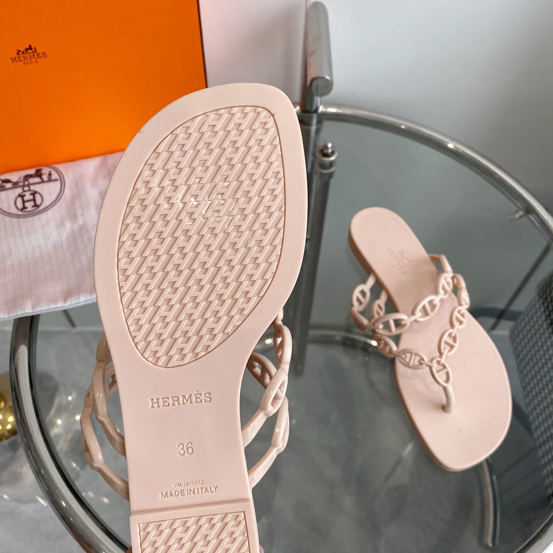 ISLAND SANDAL CHAMPAGNE PVC WATERPROOF