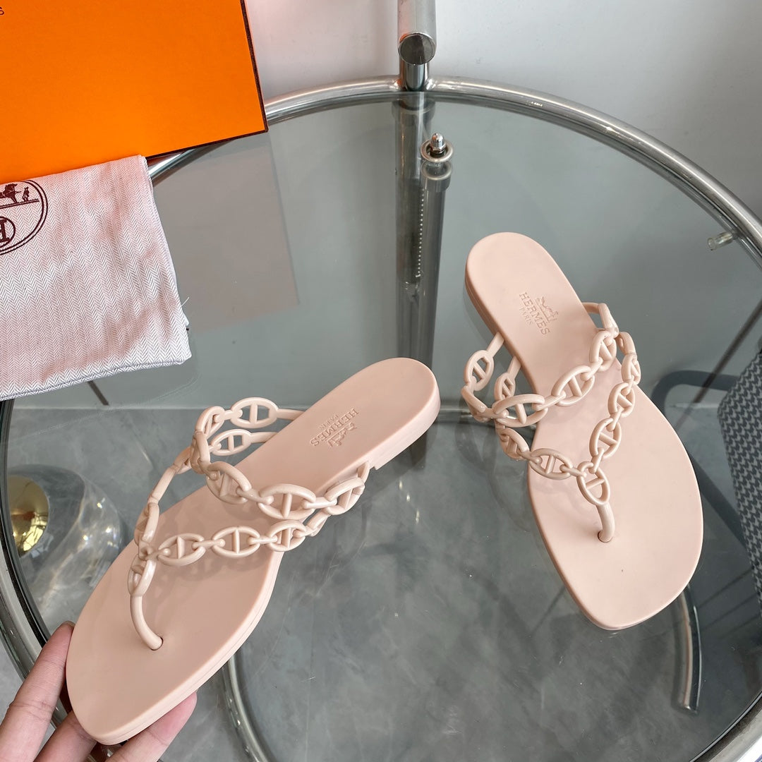 ISLAND SANDAL CHAMPAGNE PVC WATERPROOF