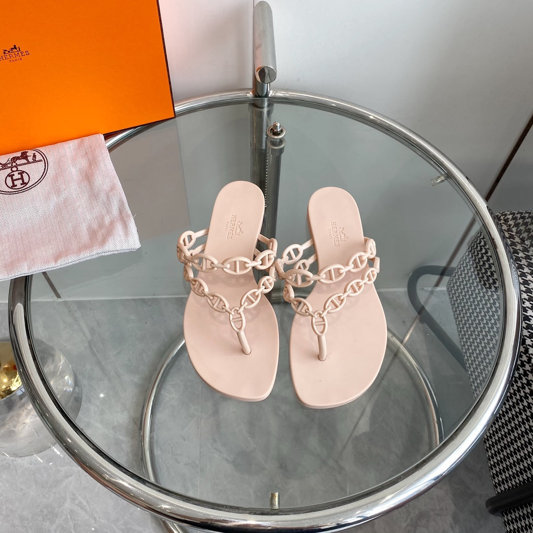 ISLAND SANDAL CHAMPAGNE PVC WATERPROOF