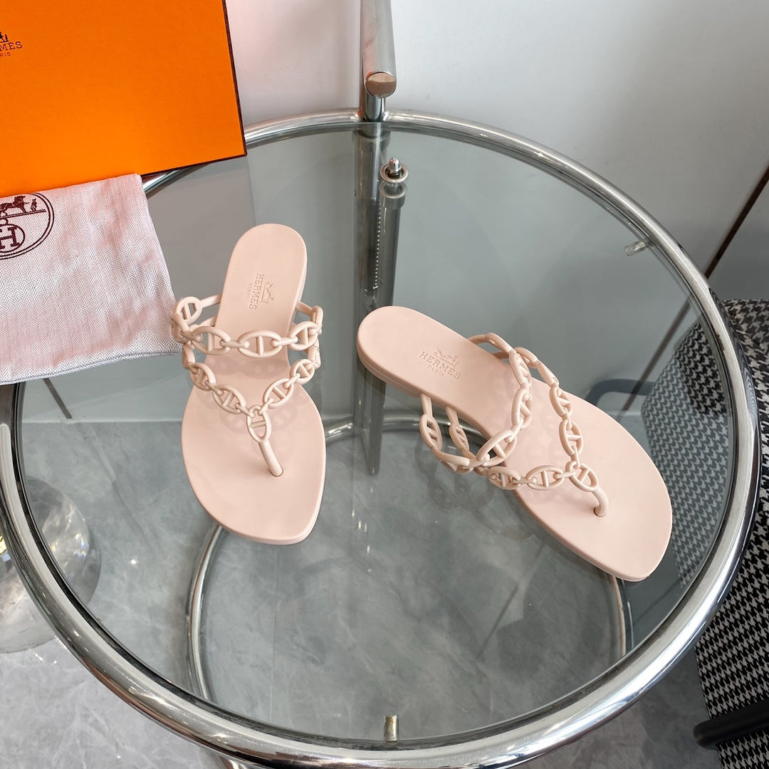 ISLAND SANDAL CHAMPAGNE PVC WATERPROOF