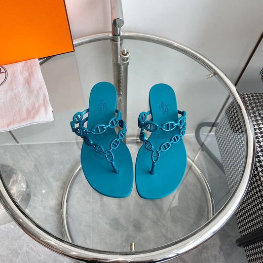 ISLAND SANDAL CERULEAN PVC WATERPROOF