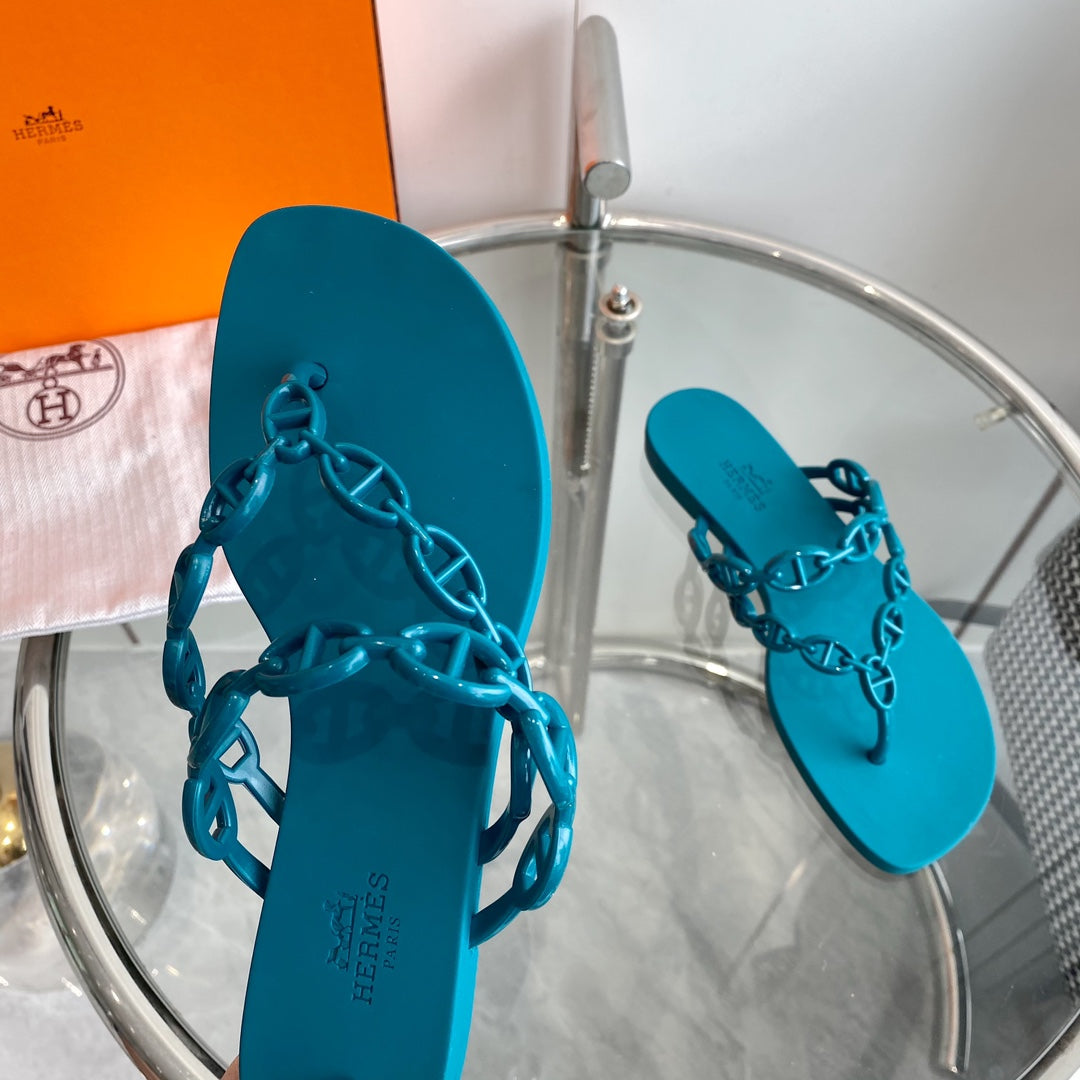 ISLAND SANDAL CERULEAN PVC WATERPROOF