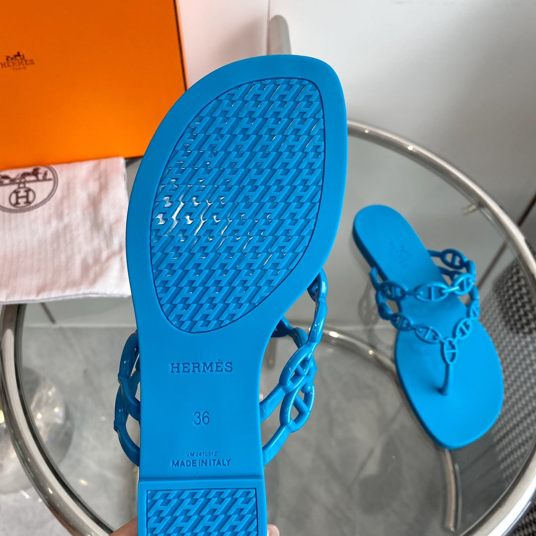 ISLAND SANDAL VIVID SKY BLUE PVC WATERPROOF