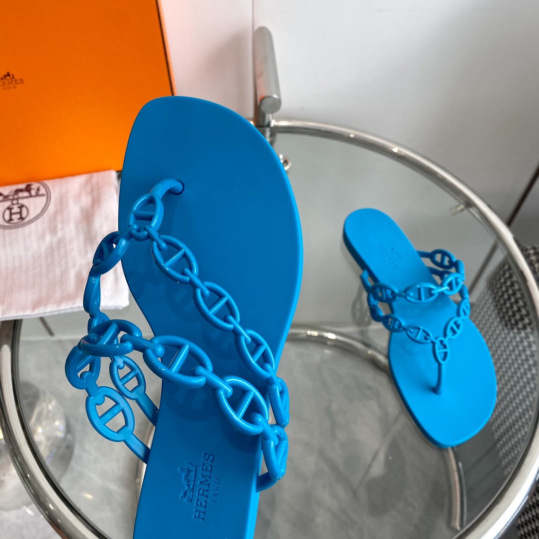 ISLAND SANDAL VIVID SKY BLUE PVC WATERPROOF