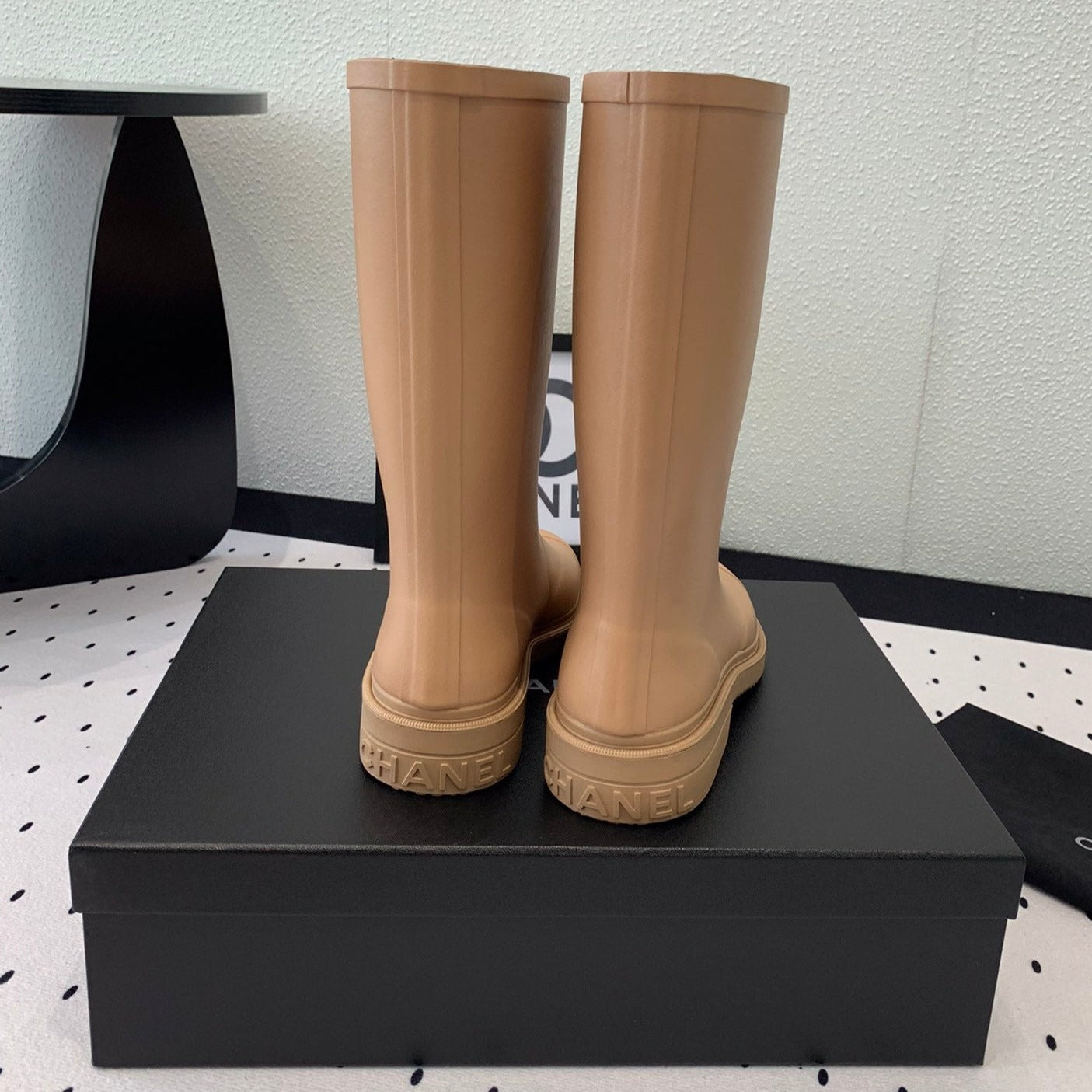 cc rainboot brown rubber