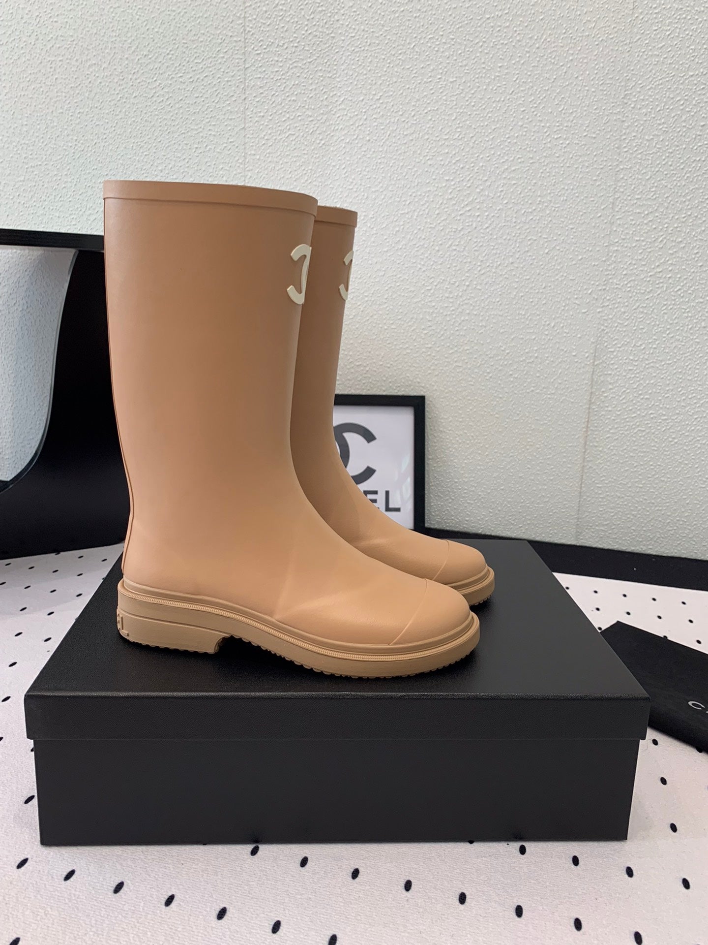 cc rainboot brown rubber