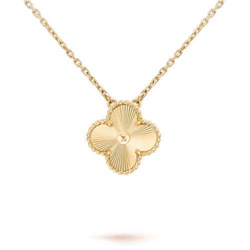 CLOVER MEDIUM GOLD NECKLACE