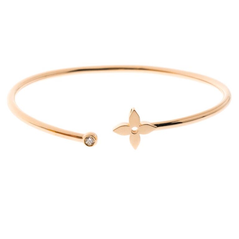 BLOSSOM DIAMOND ROSE GOLD TWIST BRACELET