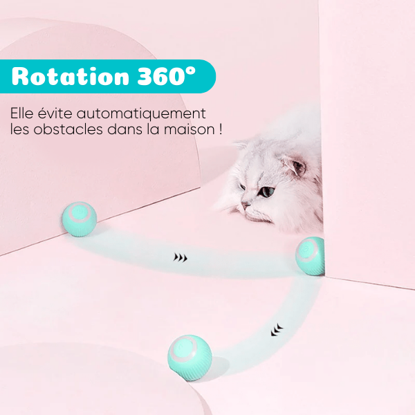 SMARTY - Balle Interactive pour Chat