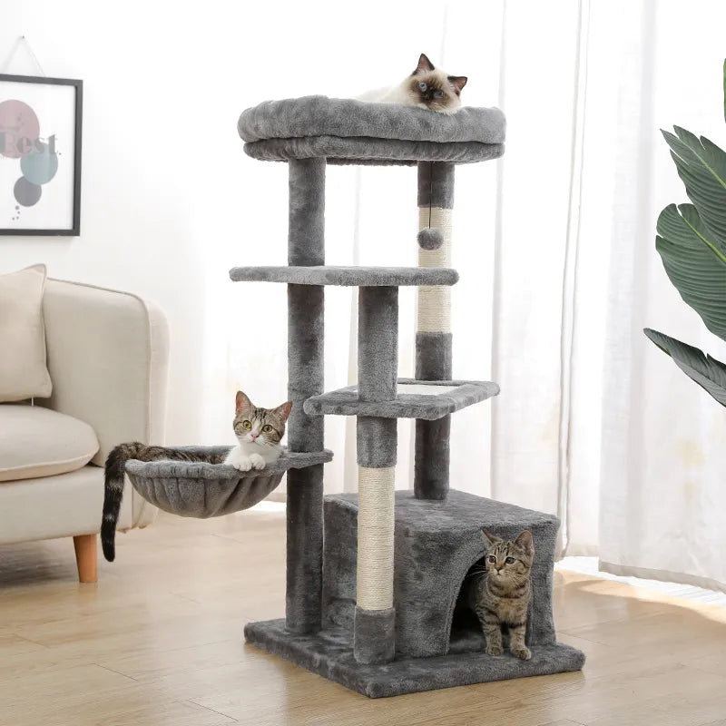 SIKO - Arbre à Chat 112cm Moderne en Sisal