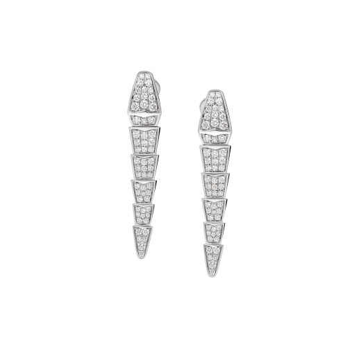 SERPENTI EARRINGS FULL DIAMOND