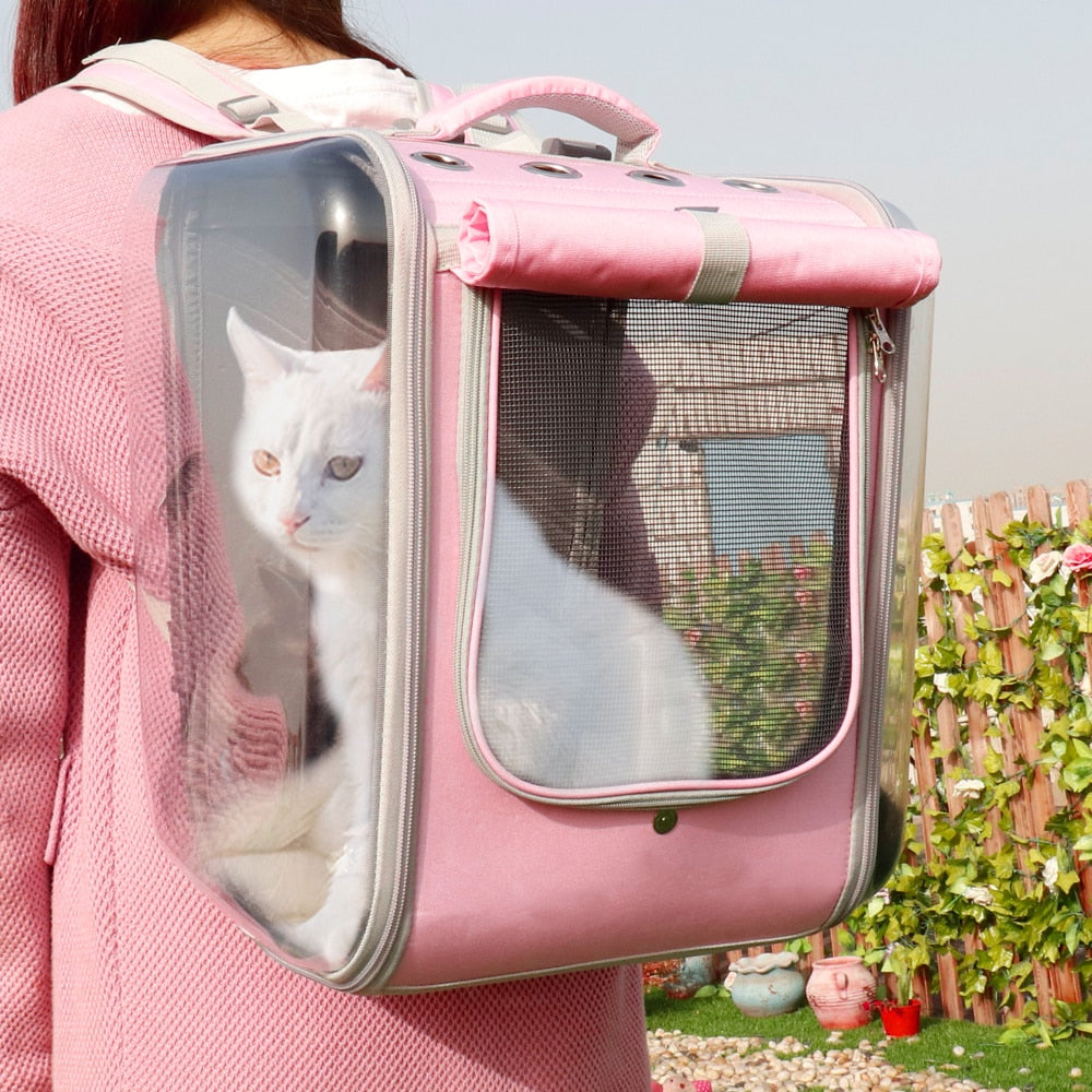 IGOO - Sac de transport transparent pour chat