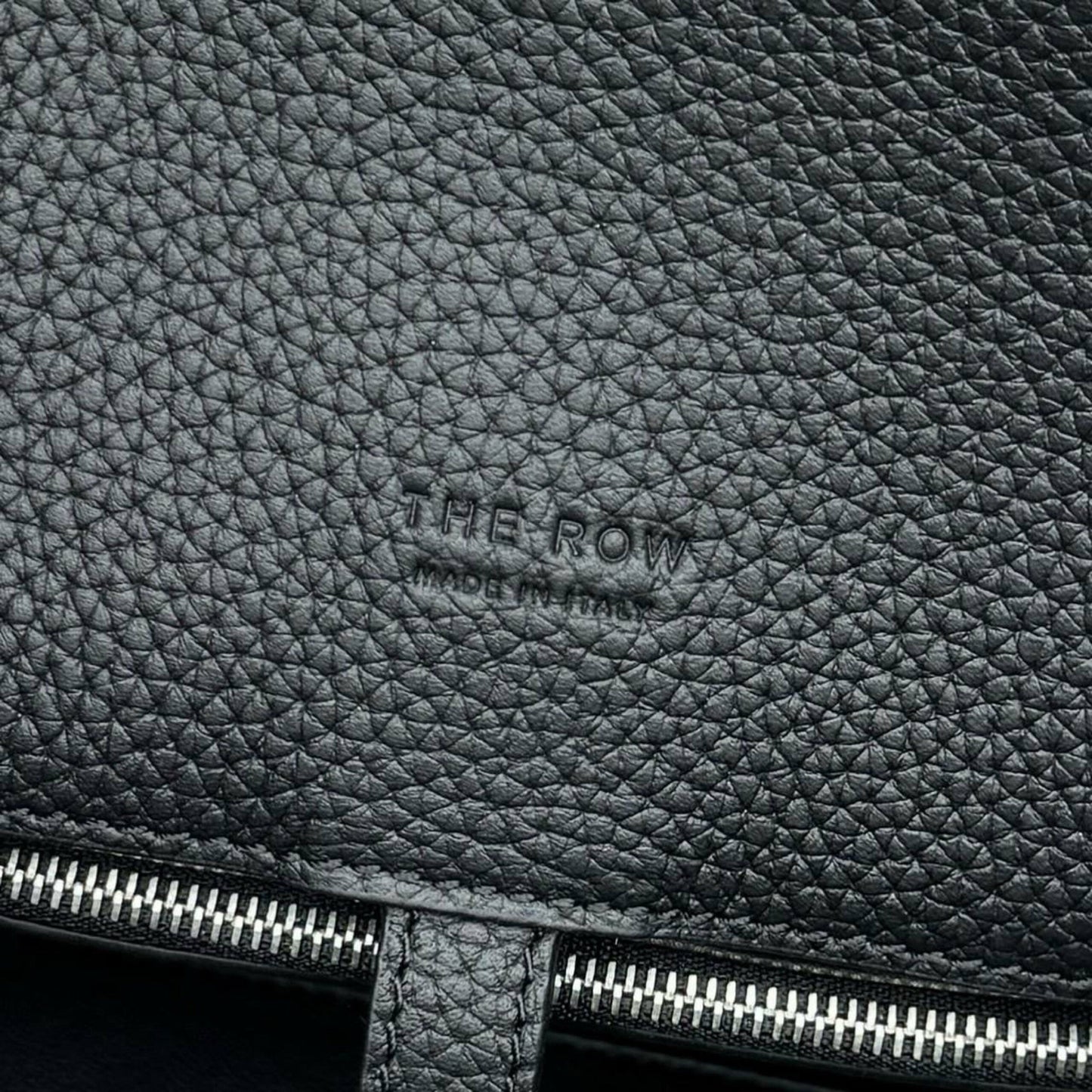 The Row EW Margaux 44cm Black Calfskin