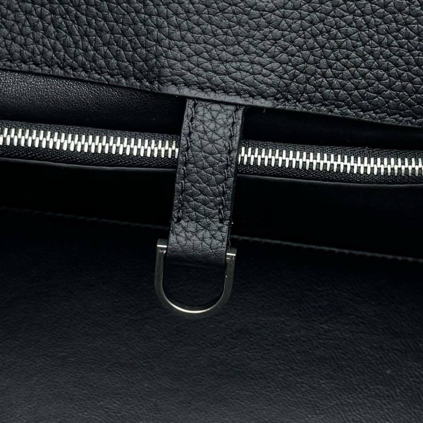 The Row EW Margaux 44cm Black Calfskin