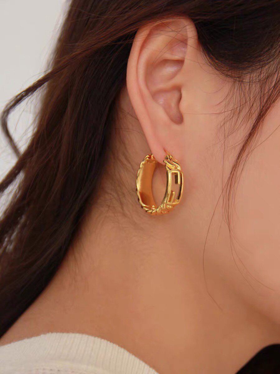 BAGUETTE SMALL EARRINGS GOLD