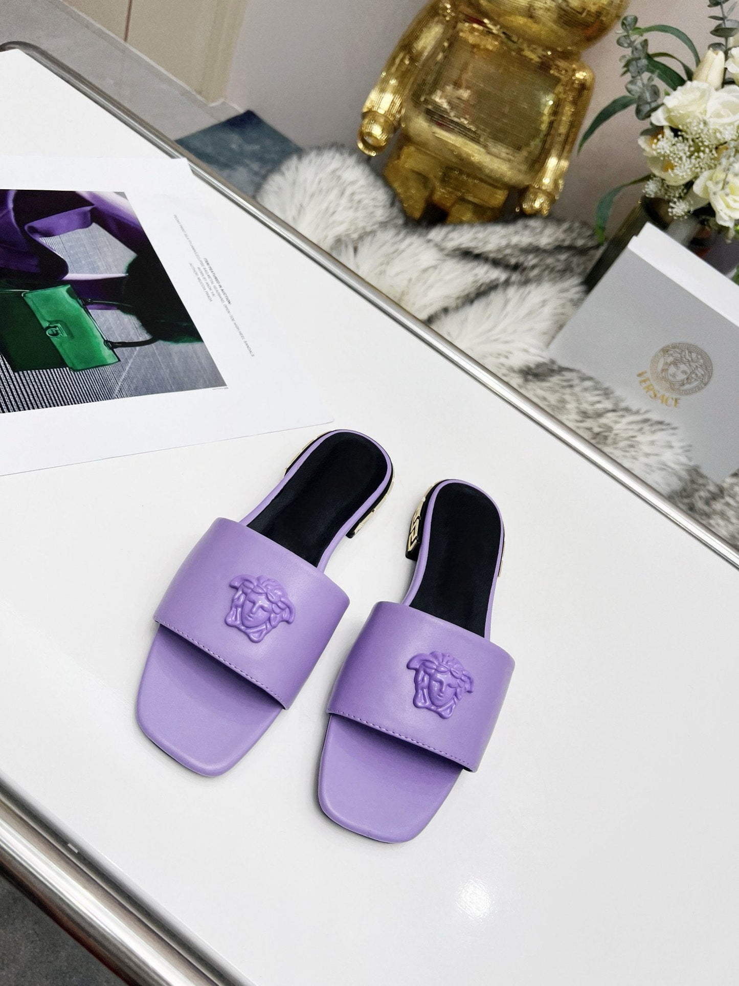 versa lilac sandal