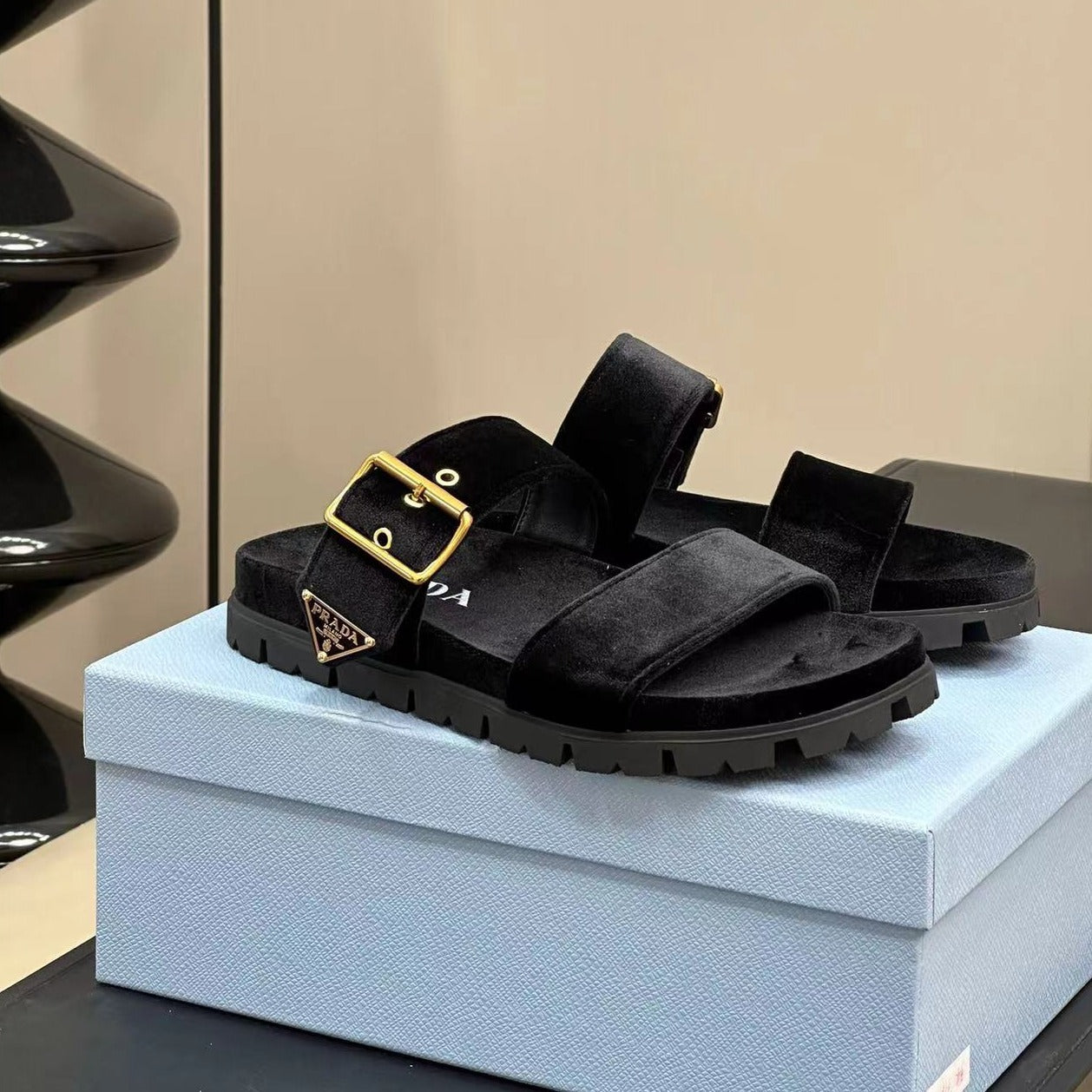 Pra Slides 10 Velvet Black