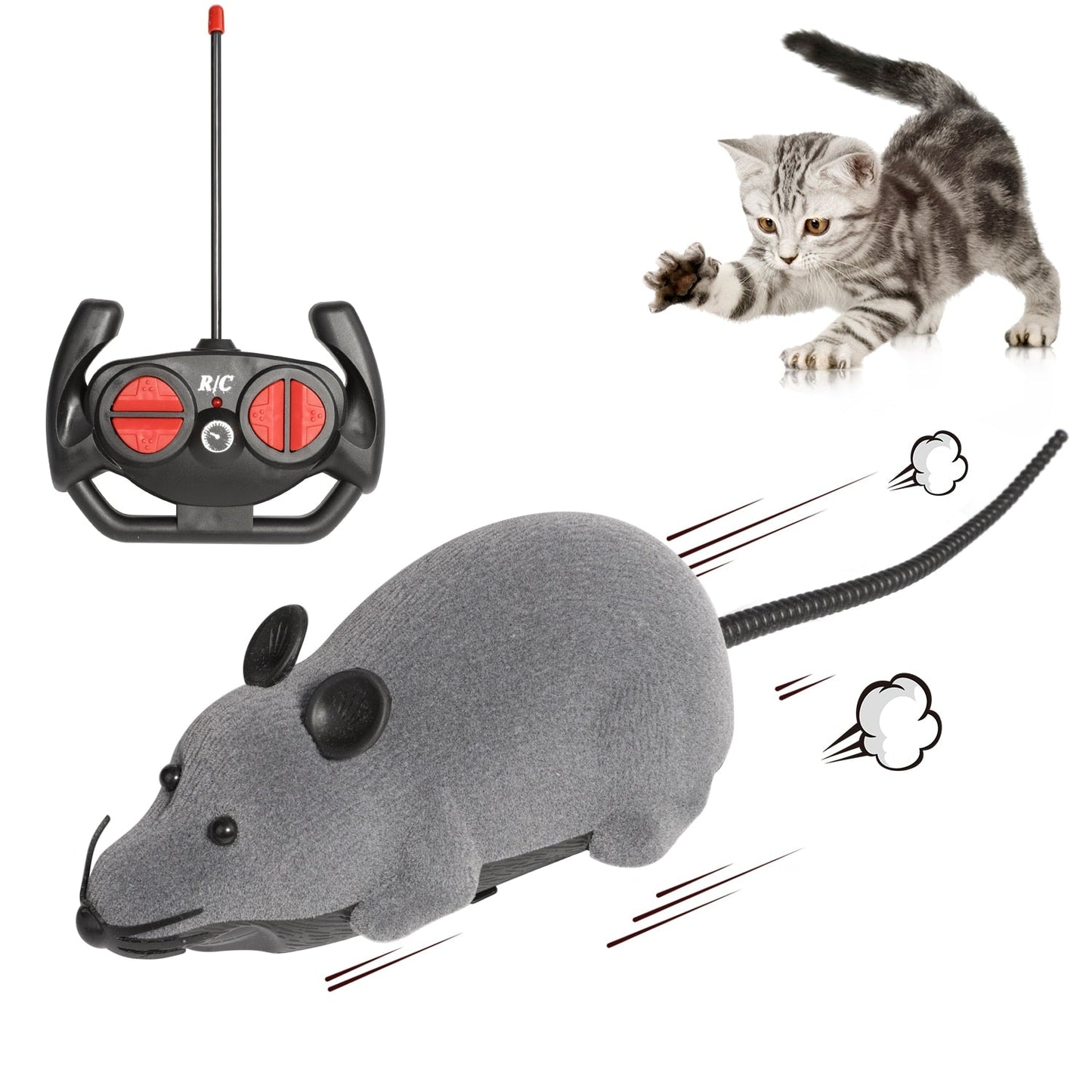 KICO - Souris télécommandée pour chat