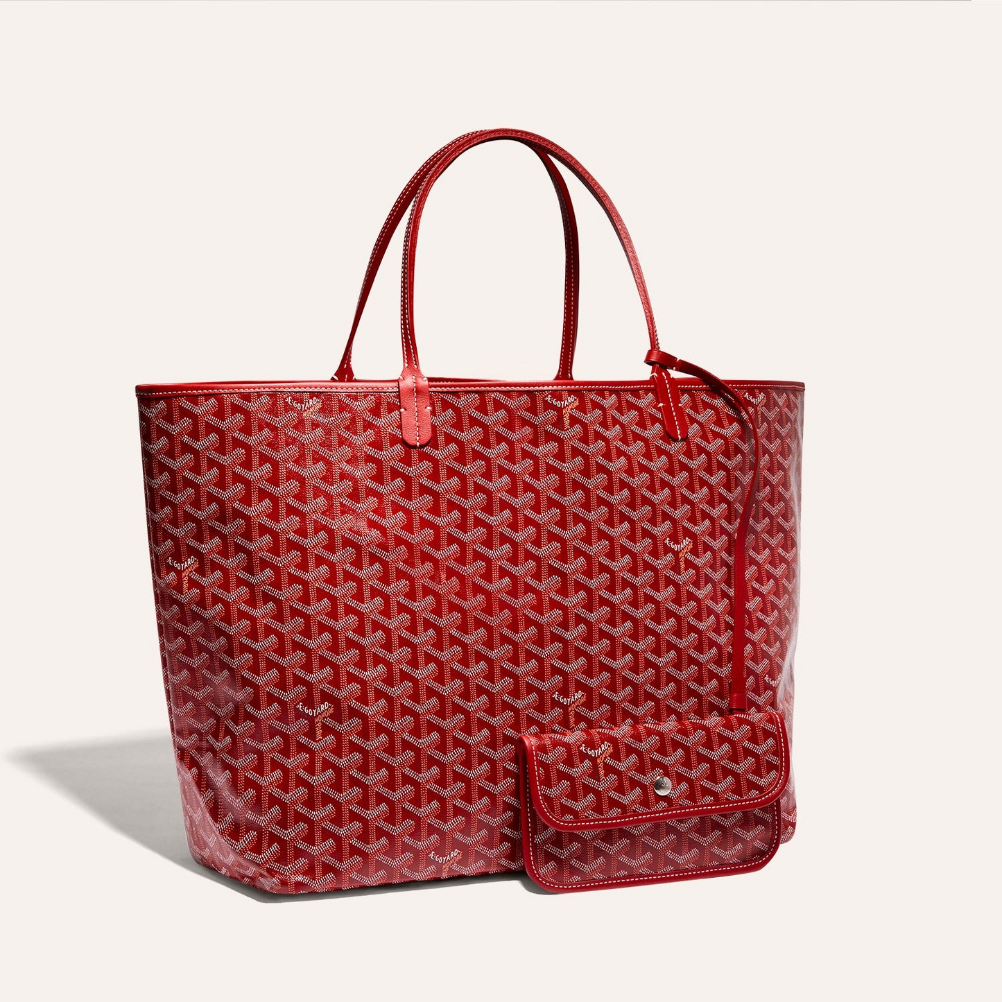 SAINT LOUIS GM 40CM RED CANVAS