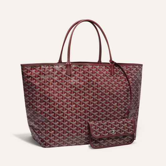 SAINT LOUIS GM 40CM BURGUNDY CANVAS