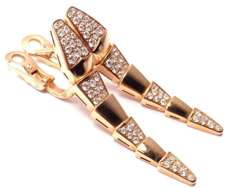 SERPENTI DIAMOND EARRINGS