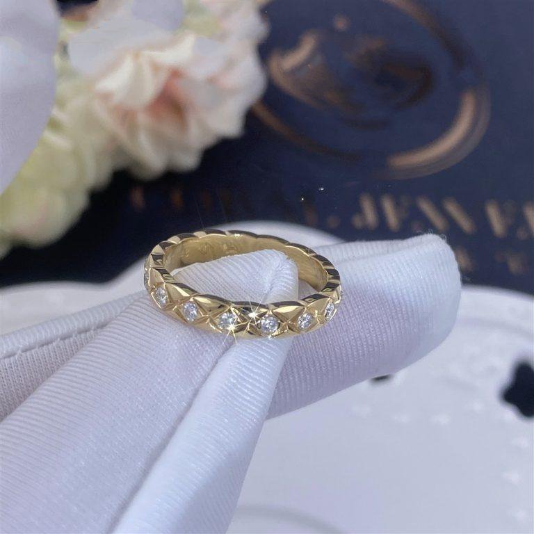 CRUSH MINI CLASSIC RING GOLD DIAMONDS