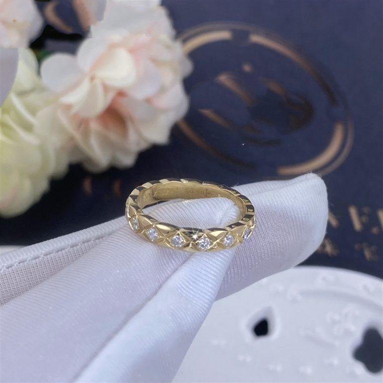 CRUSH MINI CLASSIC RING GOLD DIAMONDS