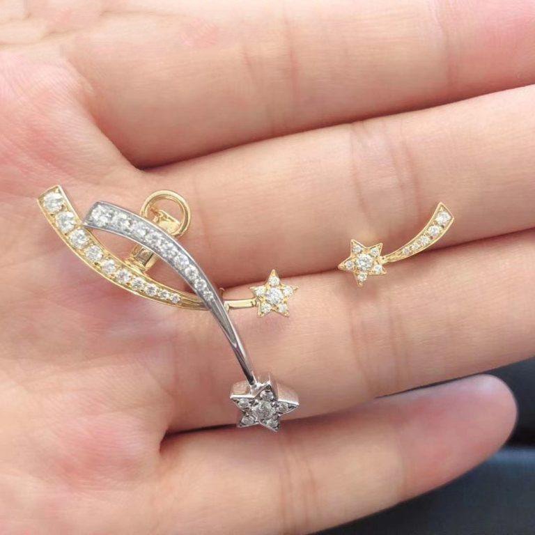 COMETE ETOILEE EARRINGS DIAMOND