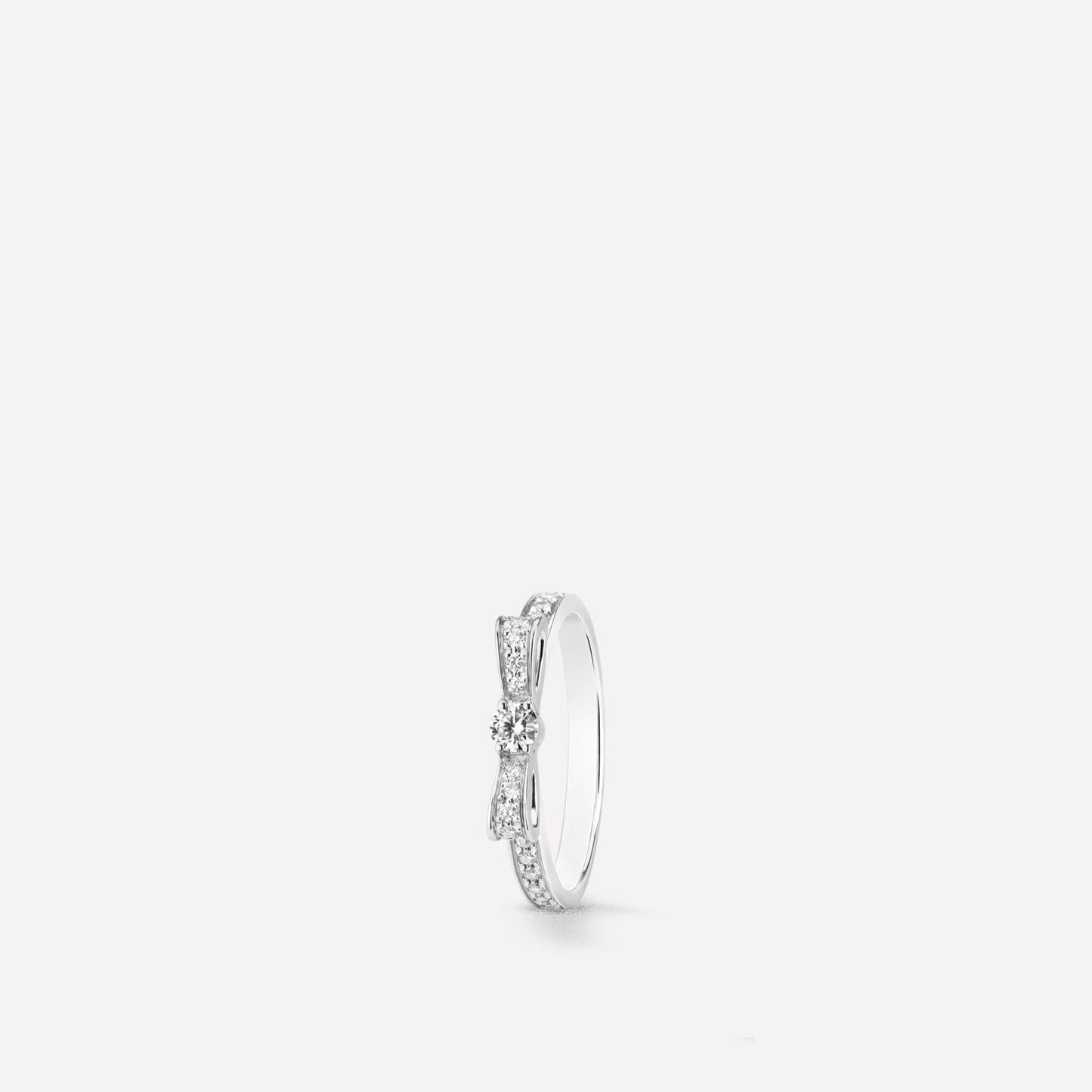 RUBAN RING SILVER DIAMOND