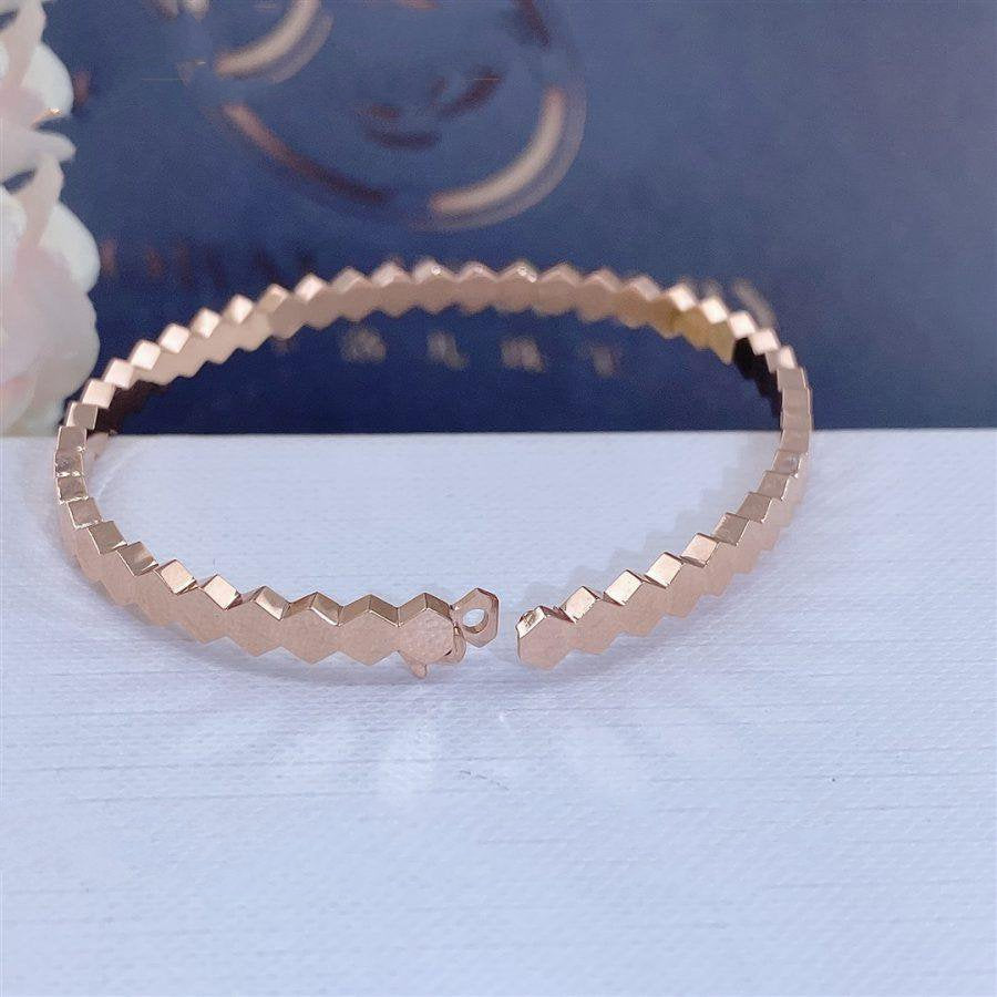 BEE LOVE PINK GOLD BRACELET