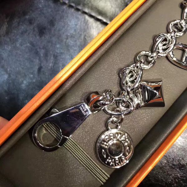 HM Silver Breloque Olga Bag Charm