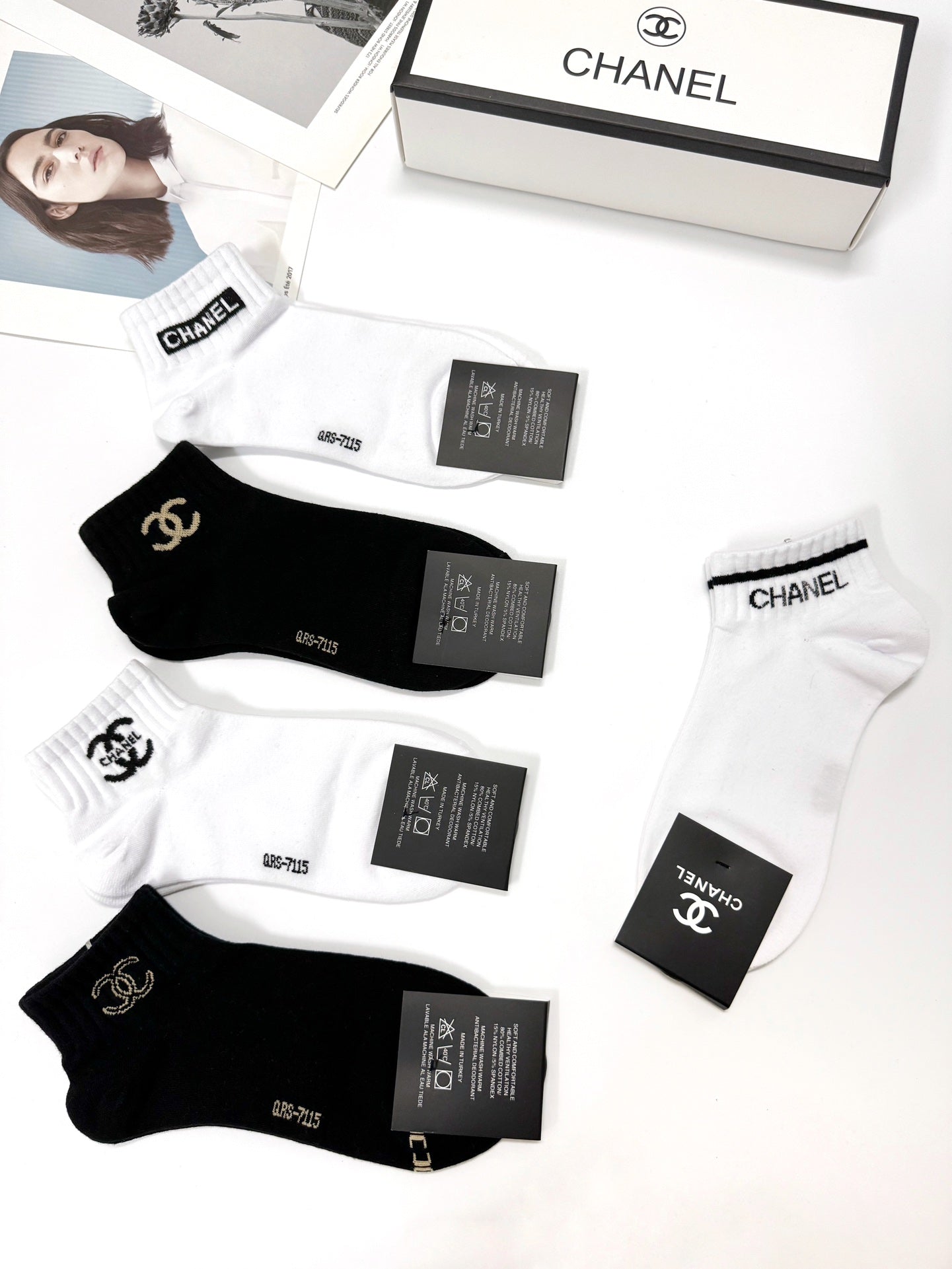 CC SHORT SOCKS 184489 (1 BOX)