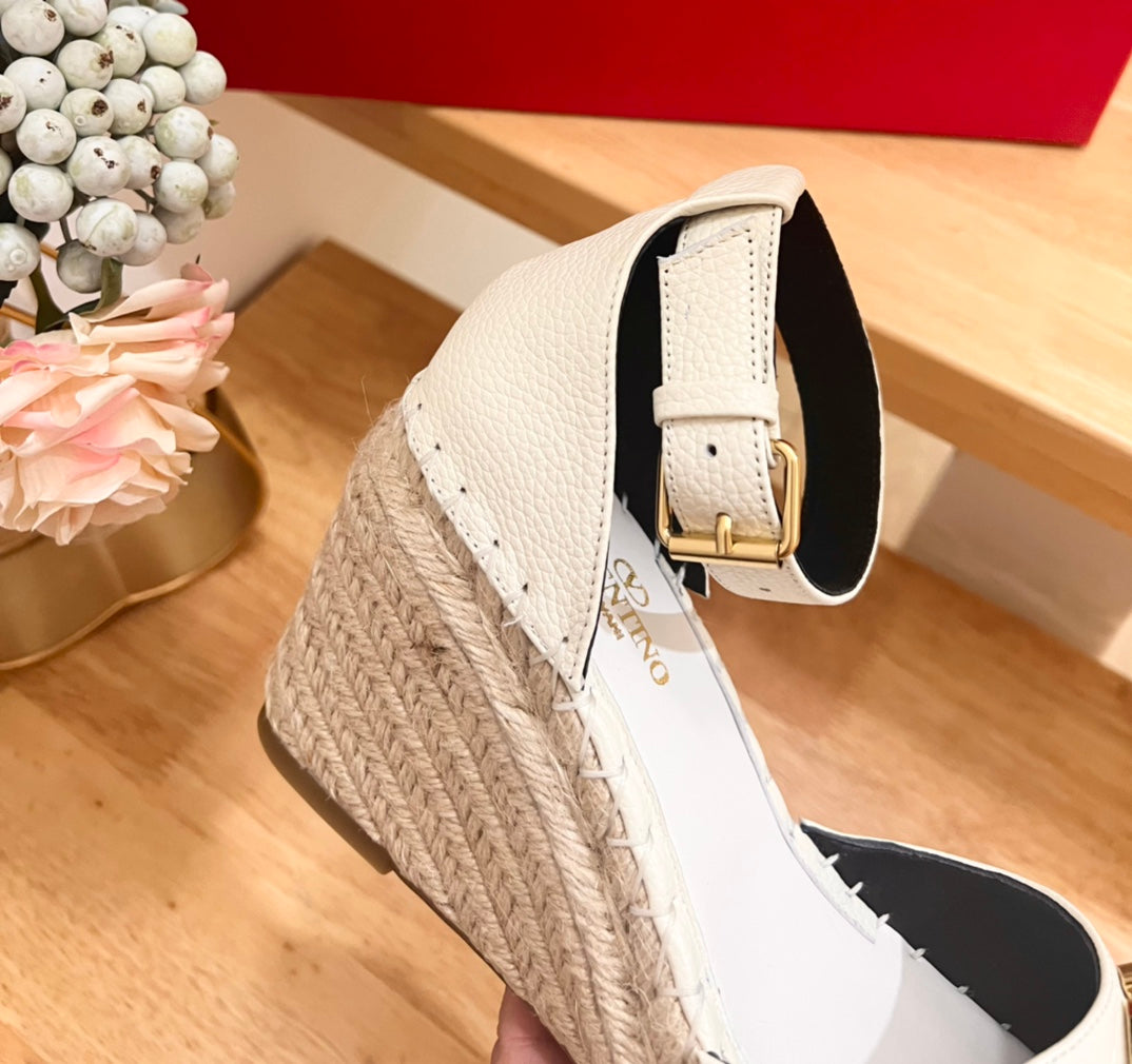 The Bold Edition Vlogo Espadrilles and Wedges 80mm White