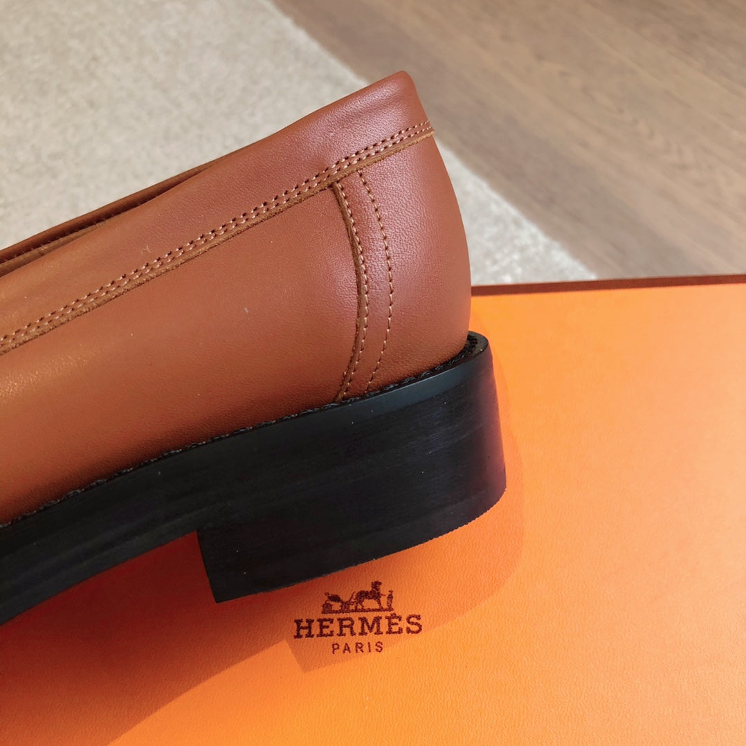 Impact 45 Loafer Tan Calfskin