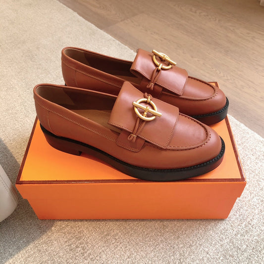 Impact 45 Loafer Tan Calfskin