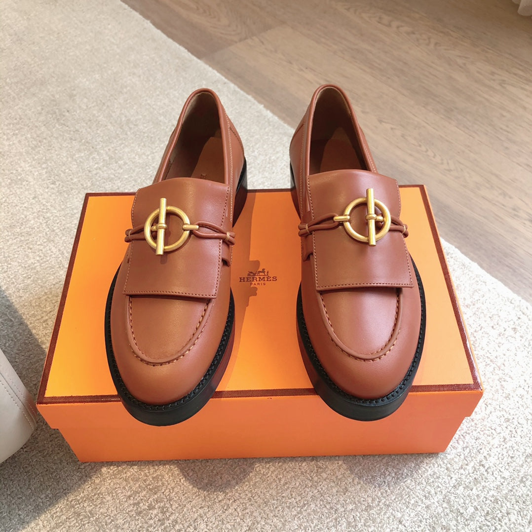 Impact 45 Loafer Tan Calfskin