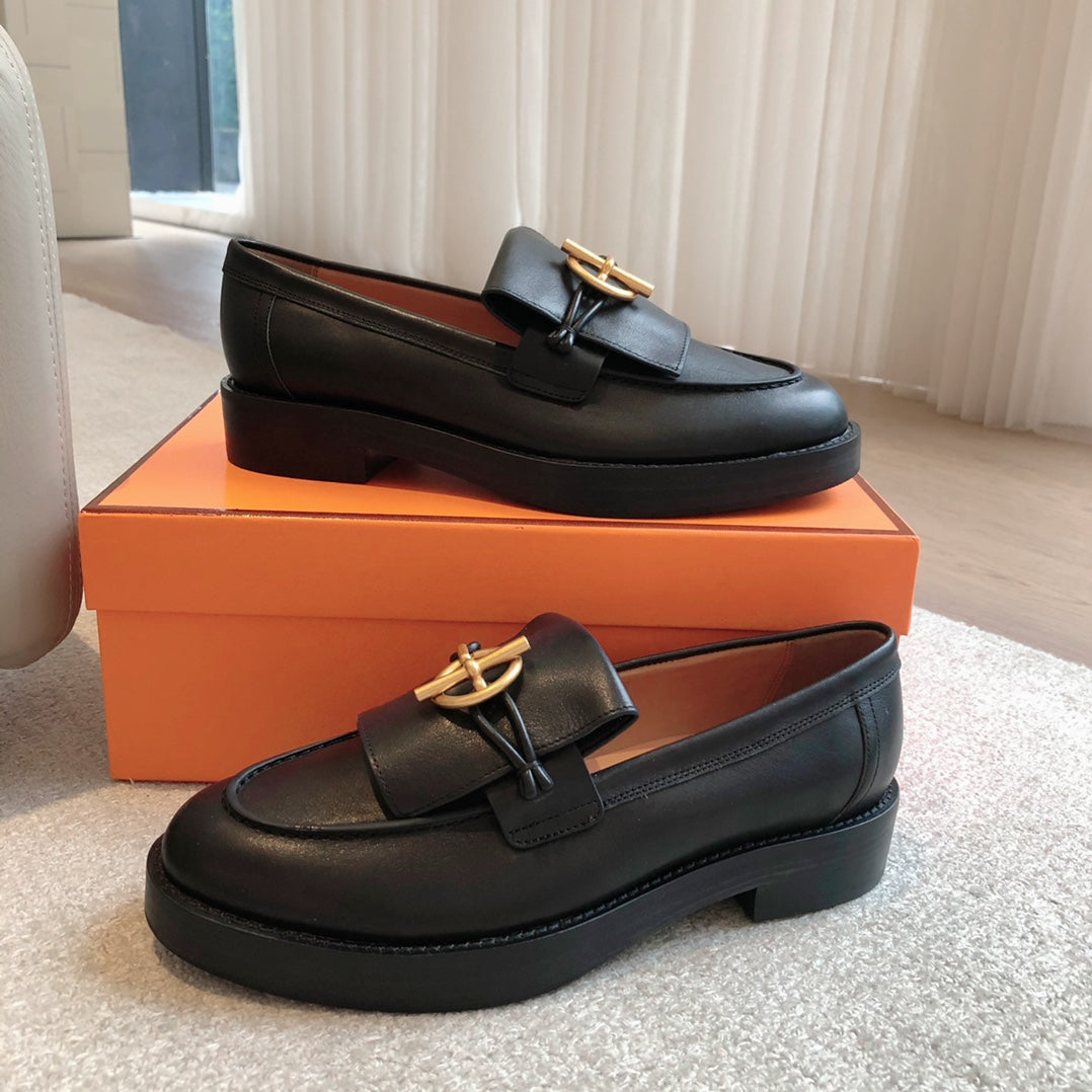 Impact 45 Loafer Black Calfskin