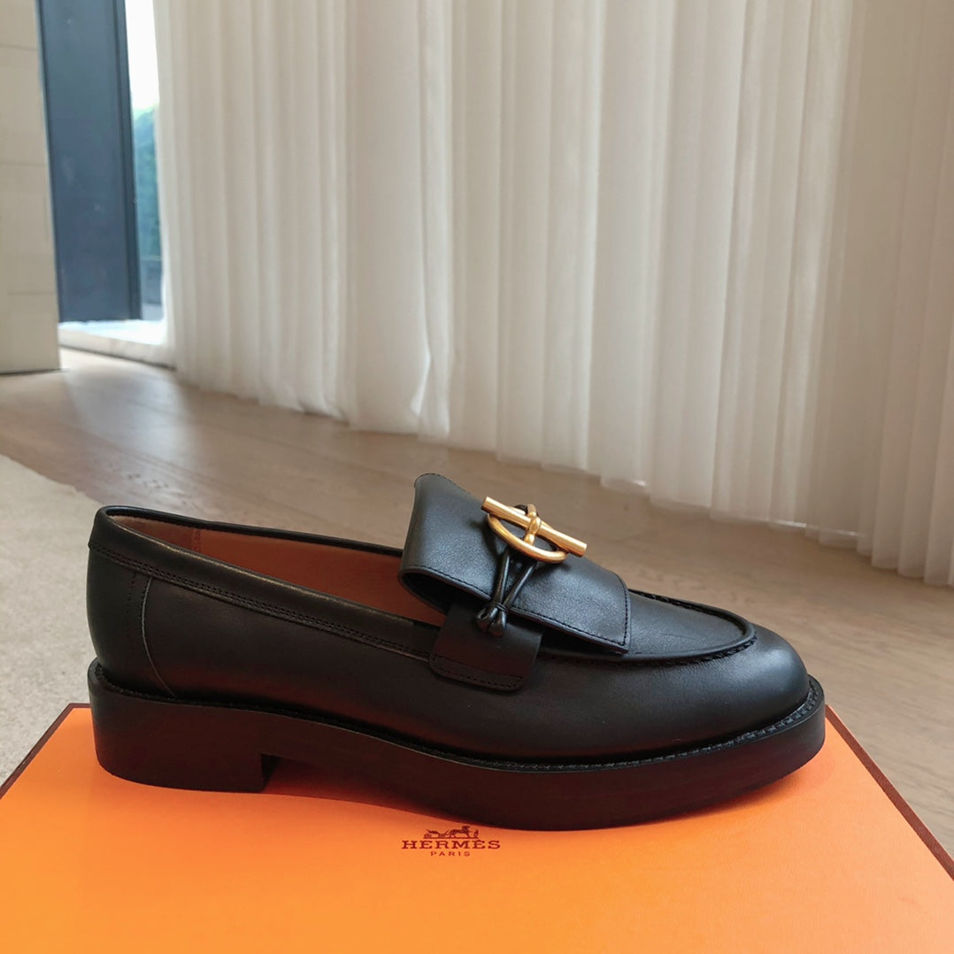 Impact 45 Loafer Black Calfskin