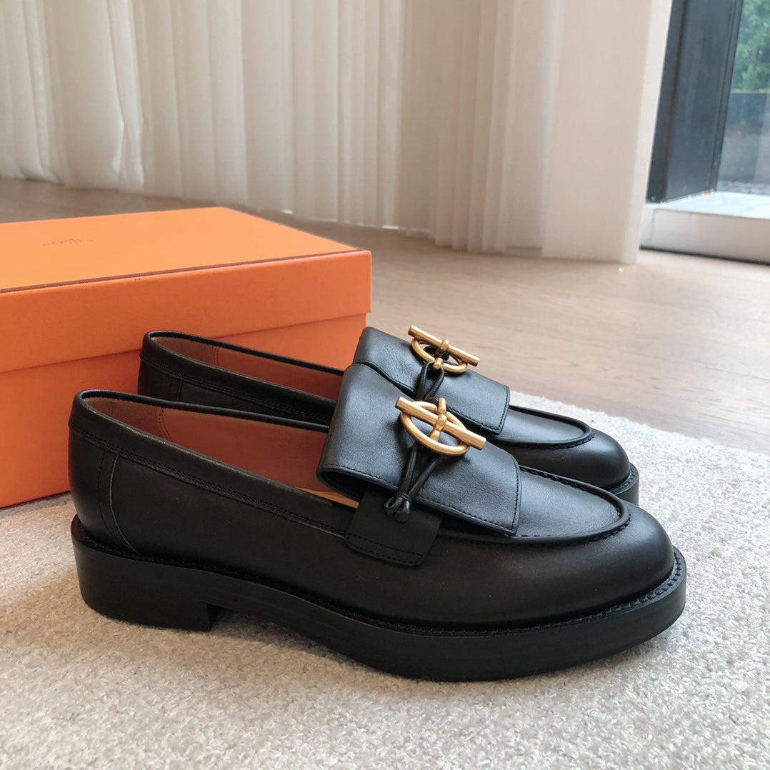 Impact 45 Loafer Black Calfskin