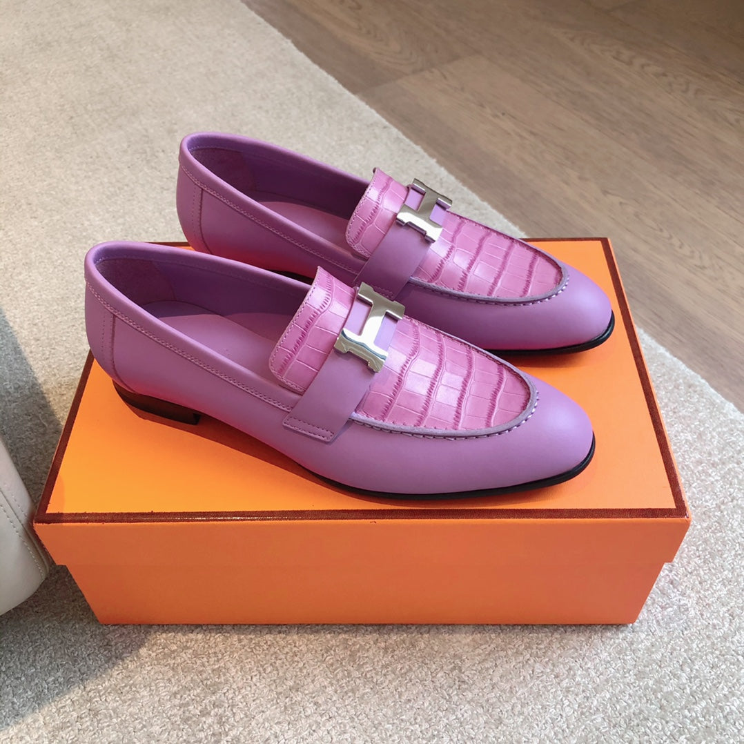 PARIS LOAFER LILAC CALFSKIN