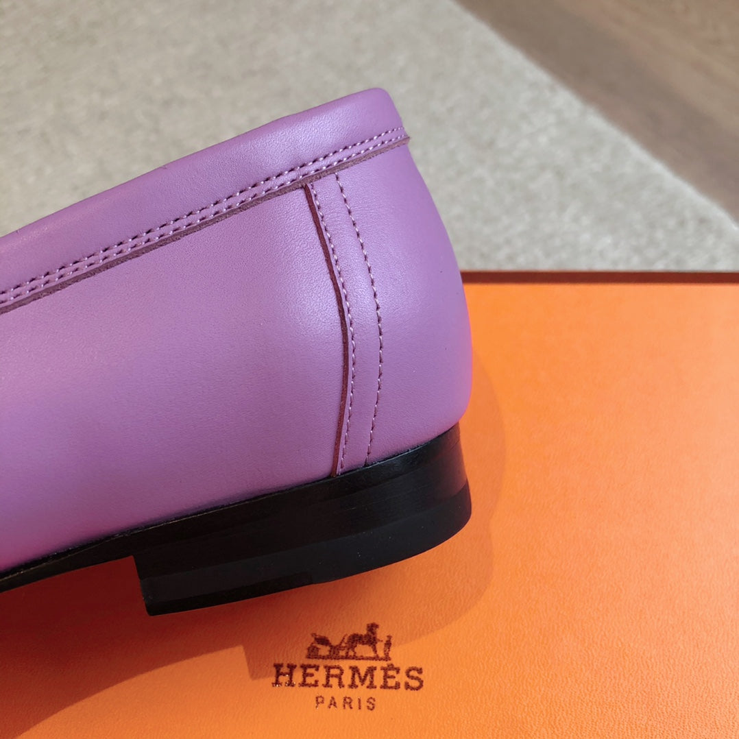 PARIS LOAFER LILAC CALFSKIN