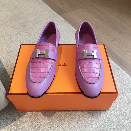 PARIS LOAFER LILAC CALFSKIN